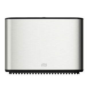 Dozownik TORK T2 Image Design JUMBO Mini do papieru toaletowego srebno/czarny