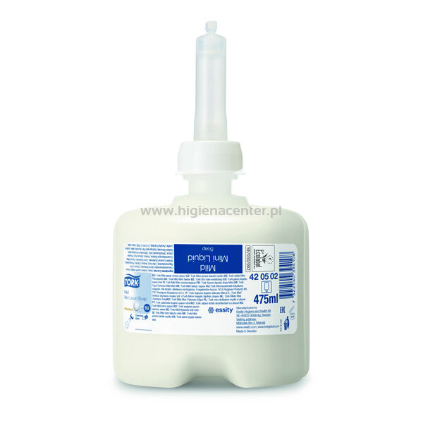 Mydło TORK S2 Prem. w płynie delikatne perfumowane kremowe 475ml 475doz