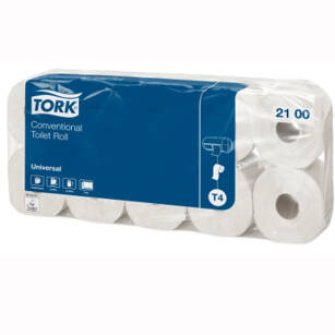 2100 Tork szary papier toaletowy w roli konwencjonalnej Universal T4